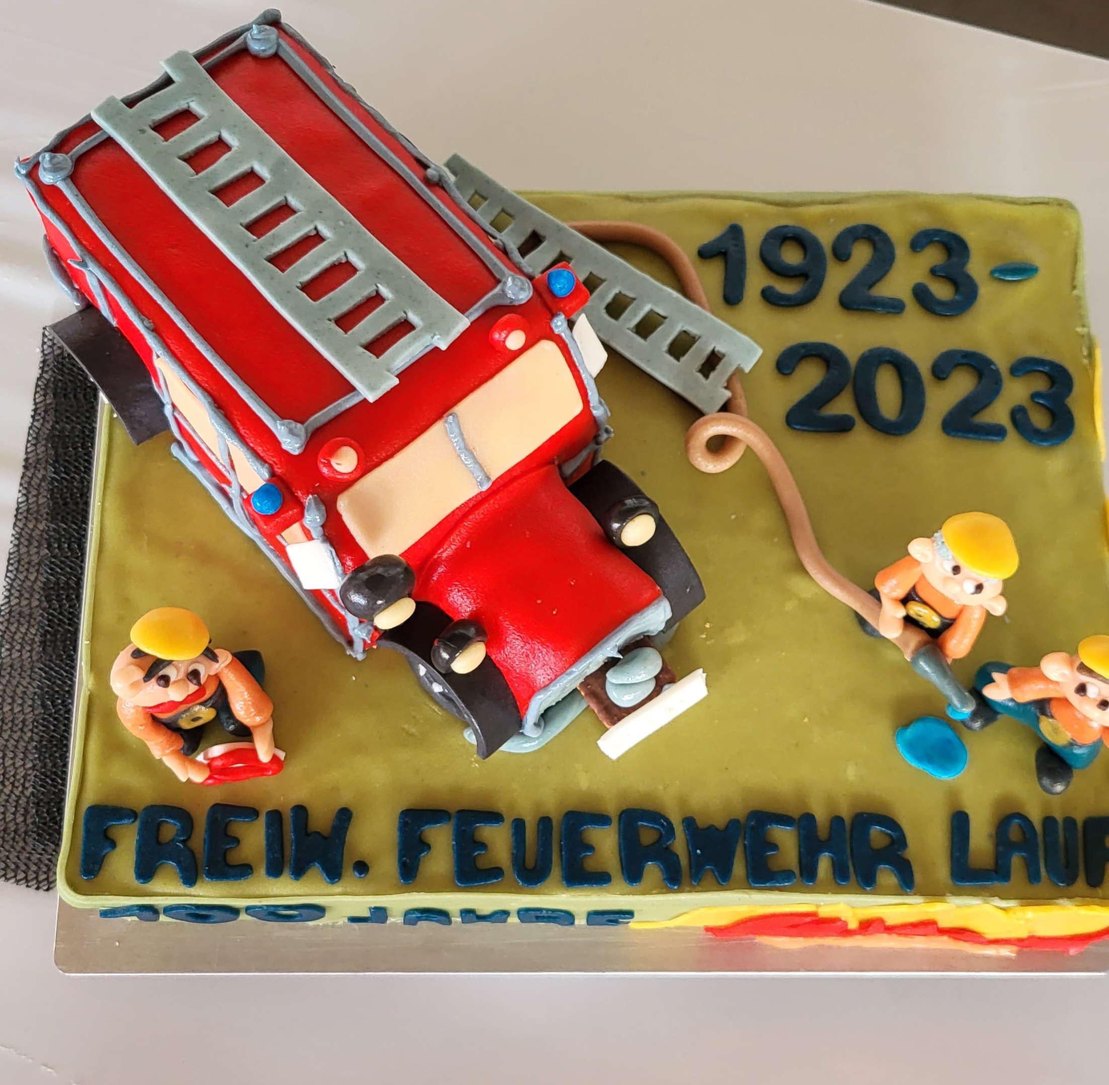 100 Jahre Freiwillige Feuerwehr Lauf – 70 Jahre Spielmannszug