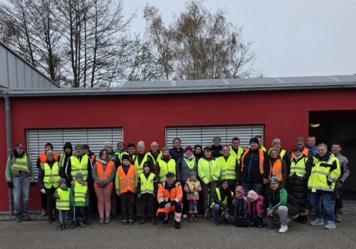 Gemeinsame Dorfputzete mit Lauf, Sasbach und Ottersweier – erstmals gemeinsam unterwegs