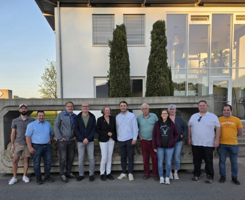 Betriebsbesichtigung bei der Firma Bernhard Müller Betonsteinwerk in Achern