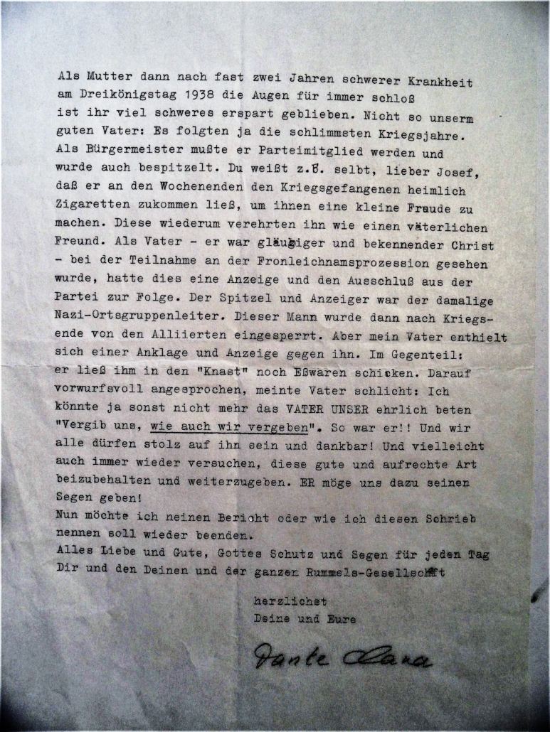 Josef Rummel, Bürgermeister von Lauf 1928 – 1946 › Lauf im Schwarzwald ...