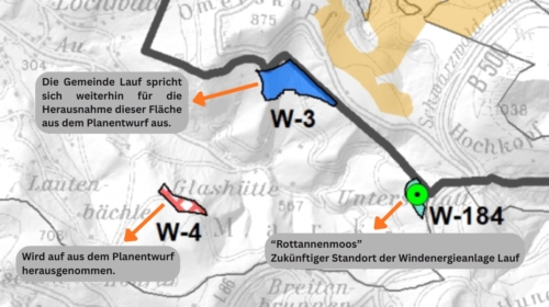 Regionalplan Windenergie: Ergebnis der ersten Offenlage