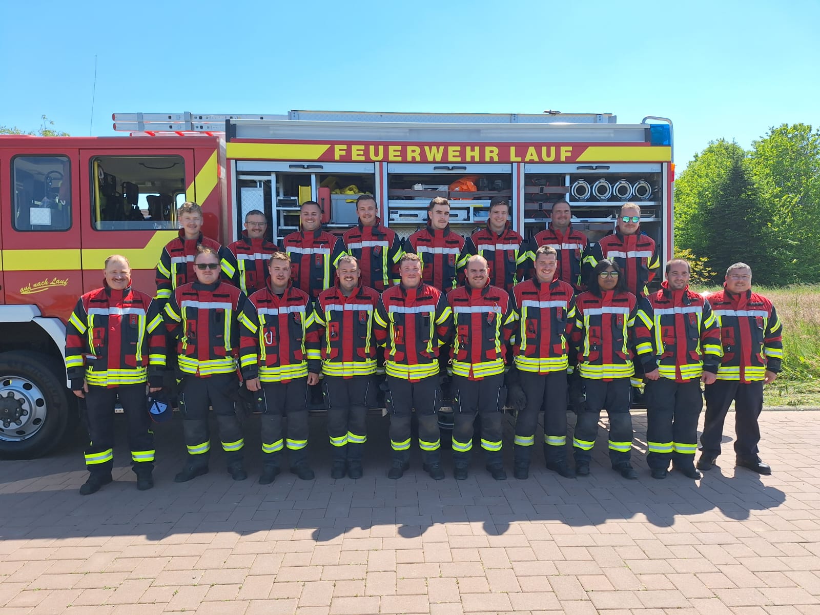 18 Mal Silbernes Leistungsabzeichen für unsere Feuerwehr!