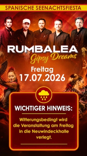 Rumbalea am Freitag in der Neuwindeckhalle