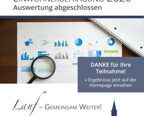 Lauf Ergebnis Mitteilungsblatt Beitrag