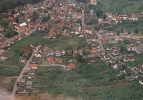 Foto: Luftaufnahme der Gemeinde Lauf