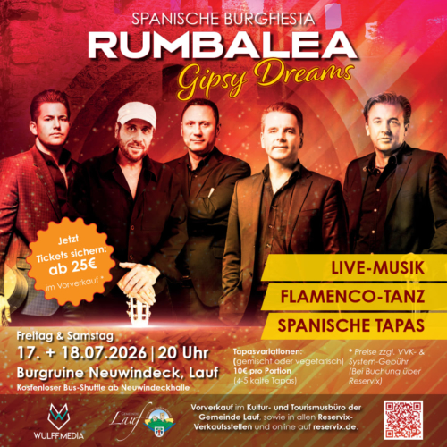 Rumbalea Quadrat ohne early bird