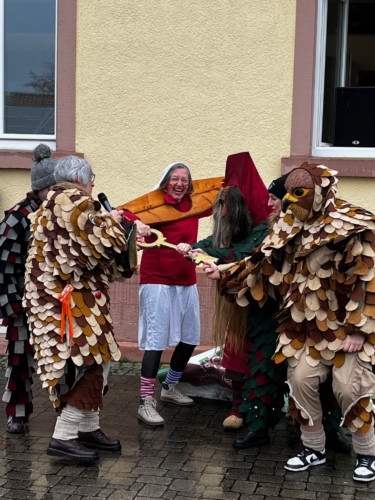 Narren übernehmen das Rathaus