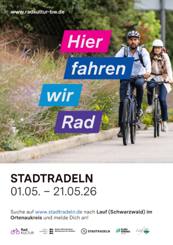 Auf die Räder, fertig, los! – ab dem 1. Mai tritt ganz Lauf beim “STADTRADELN” an